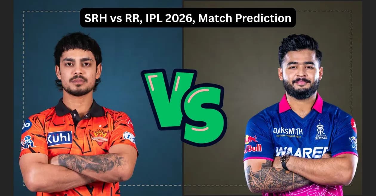 SRH vs RR, IPL 2026, Match Prediction: Who will win today’s game between Sunrisers Hyderabad and Rajasthan Royals?