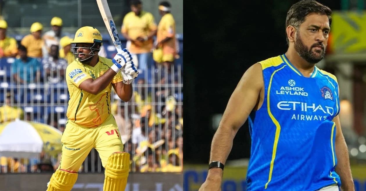 IPL 2026: Sanju Samson surpasses MS Dhoni to set new record during CSK vs GT clash