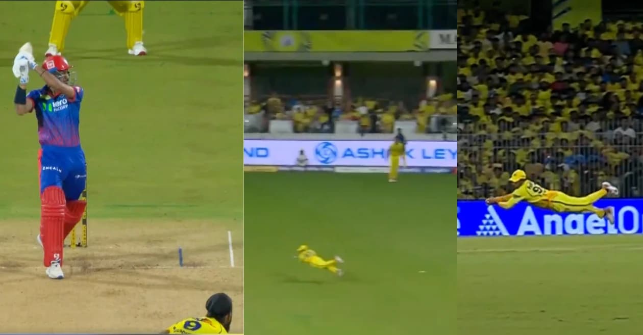 WATCH: Sarfaraz Khan takes a blinder to see-off Axar Patel in CSK’s first win of IPL 2026