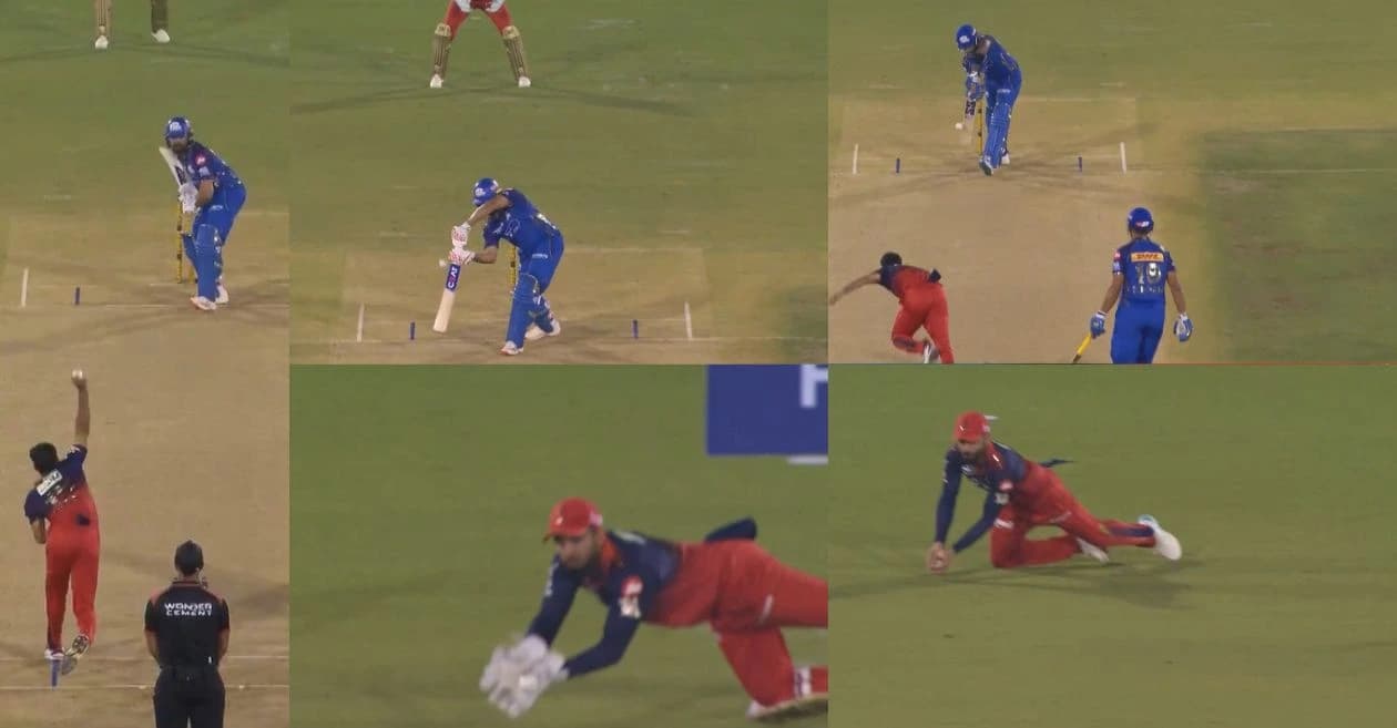 IPL 2026 : Bhuvneshwar Kumar rattles MI with successive wickets of Rohit Sharma and Suryakumar Yadav in RCB showdown