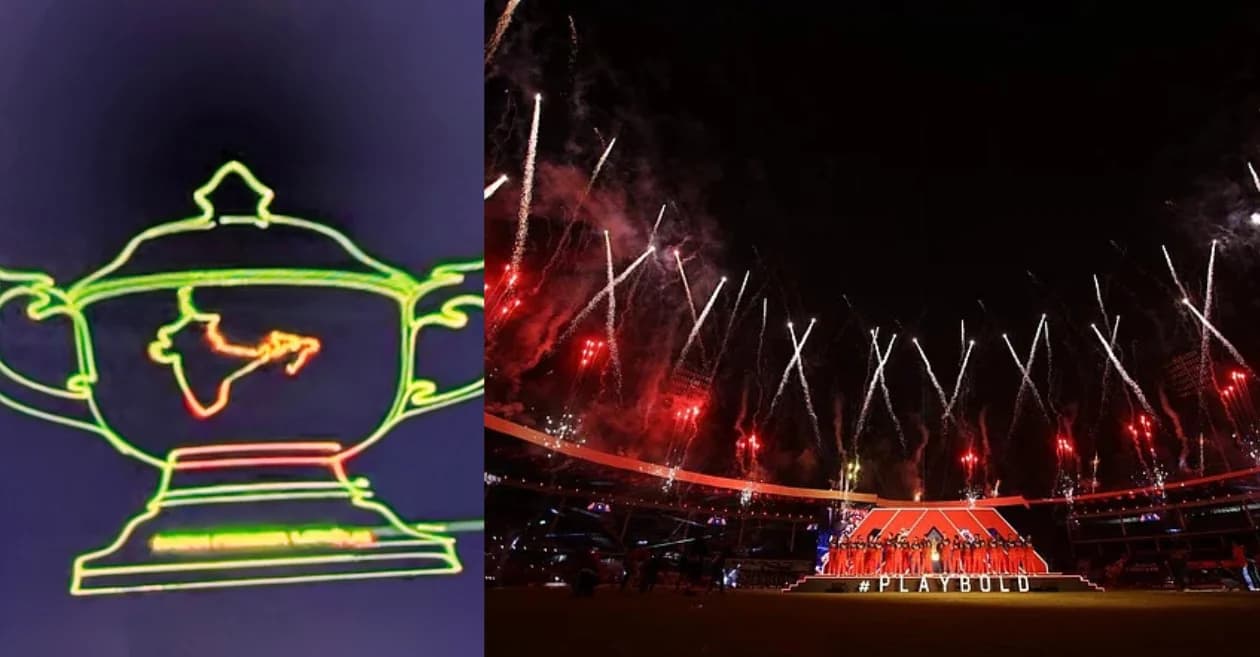 IPL 2026 : Fans react after inaccurate India map appears during Dharamsala light show in RCB vs GT Qualifier 1