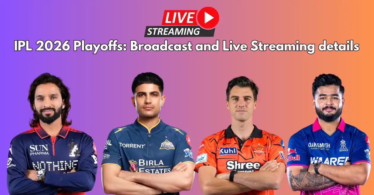 IPL 2026 Playoffs: Broadcast, Live streaming details – When and Where to watch in India, Australia, USA, UK & other countries
