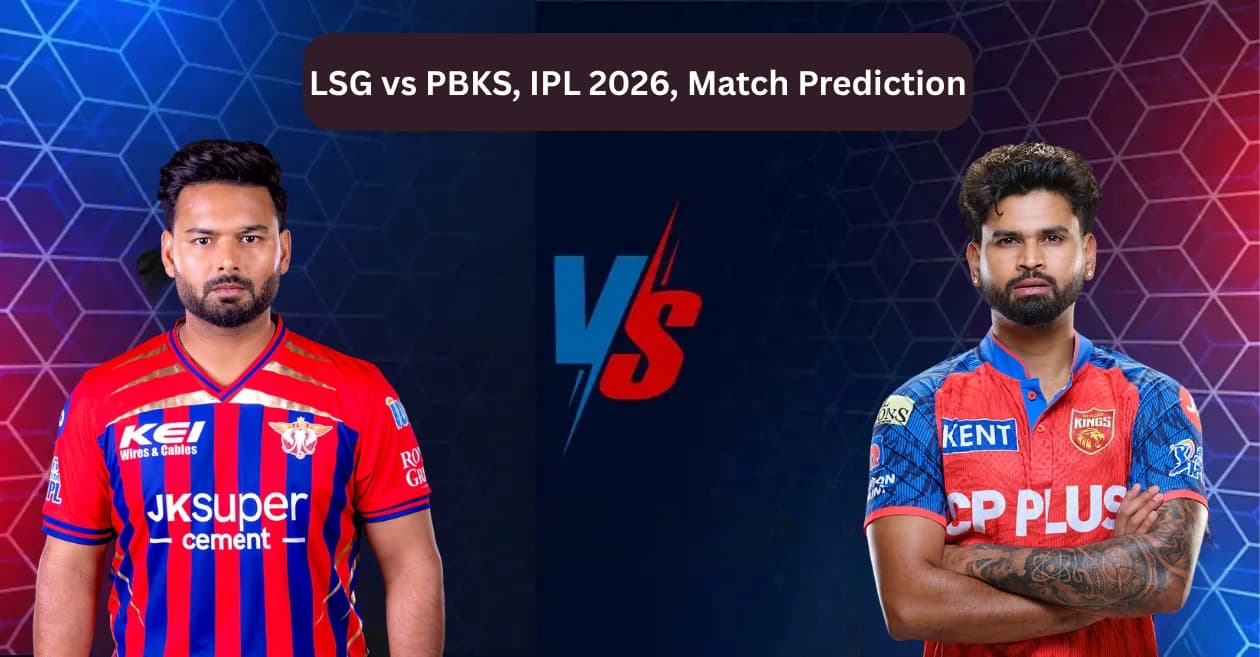 LSG vs PBKS, IPL 2026, Match Prediction: Who will win today’s game between Lucknow Super Giants and Punjab Kings?