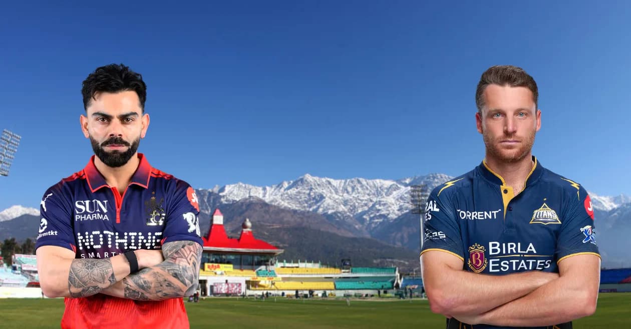 RCB vs GT, IPL 2026: HPCA Stadium Pitch Report and Dharamsala Weather Forecast