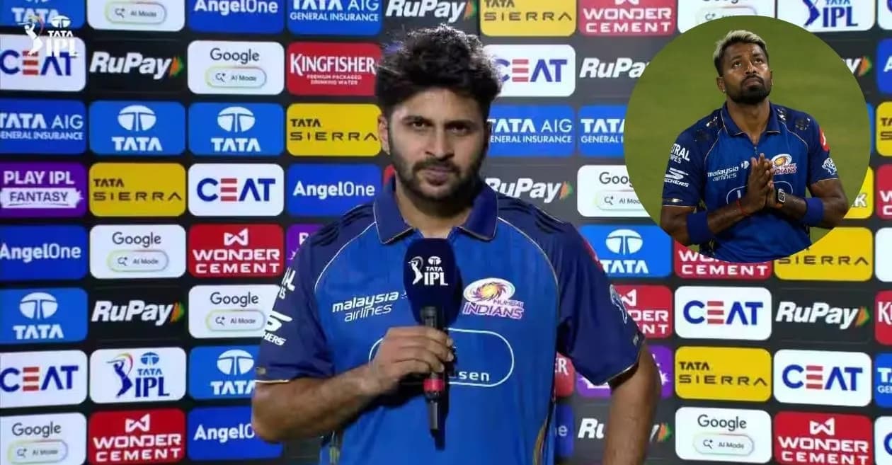 Shardul Thakur reveals why Hardik Pandya has been missing from MI’s squad in recent IPL 2026 games