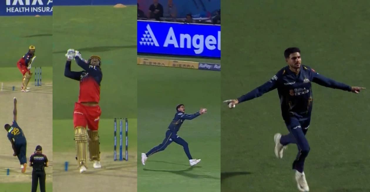 IPL 2026 : Shubman Gill takes a stunning running catch to dismiss dangerous Venkatesh Iyer in RCB vs GT Qualifier 1