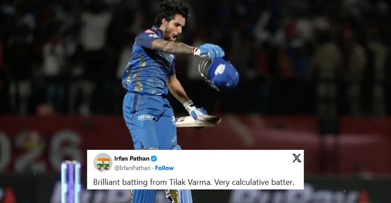 Fans erupt as Tilak Varma helps MI pull off a stunning chase against PBKS in IPL 2026