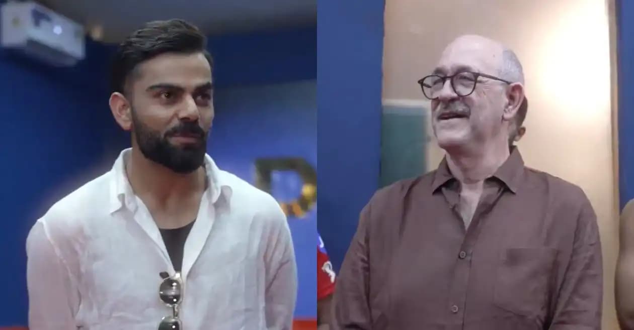 IPL 2026 : Virat Kohli’s emotional tribute lights up RCB camp as franchise bids farewell to head physio Evan Speechly