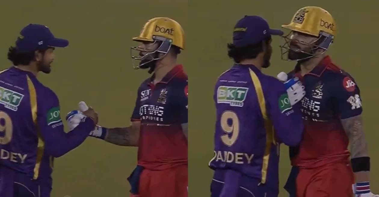 IPL 2026 : Virat Kohli’s heartwarming reaction to Manish Pandey’s stunning catch wins fans over