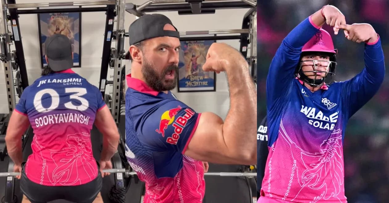 IPL 2026 : WWE superstar pays tribute to Vaibhav Suryavanshi in a unique way