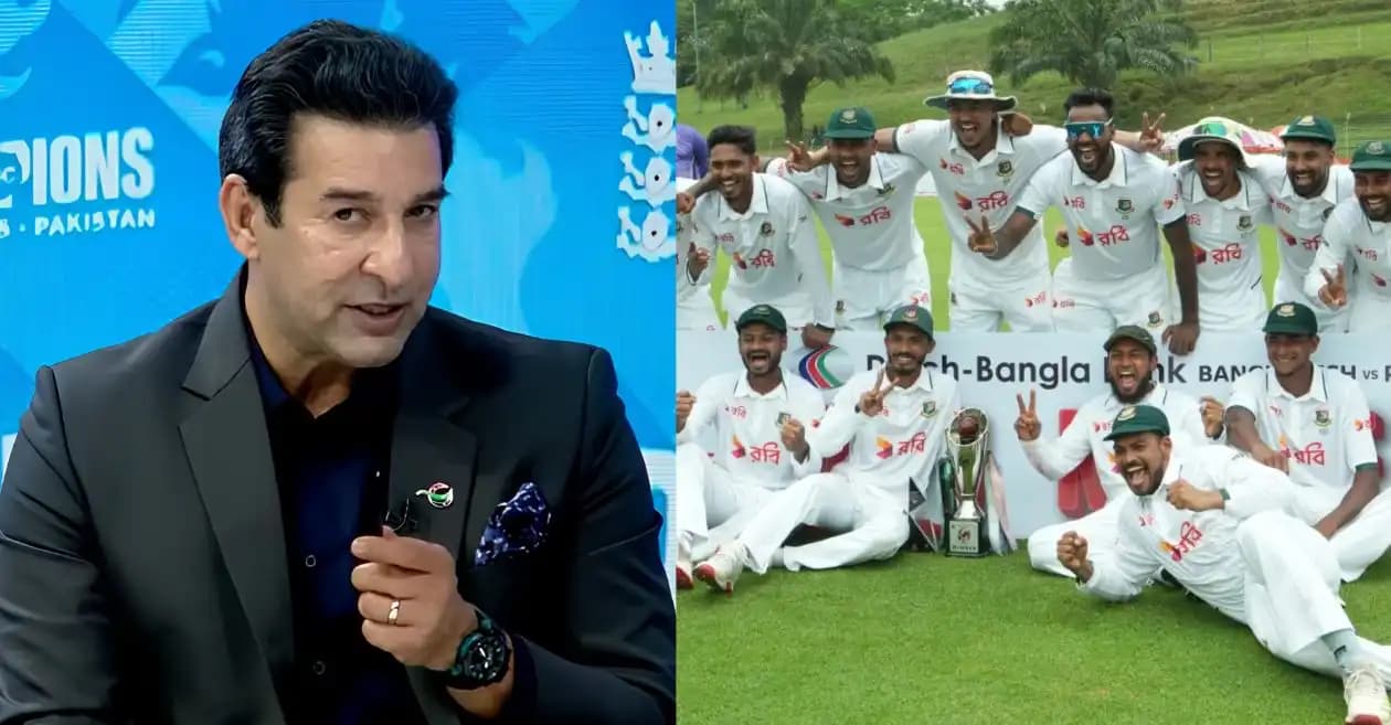 Wasim Akram explains how Bangladesh outclass Pakistan in historic Test series triumph