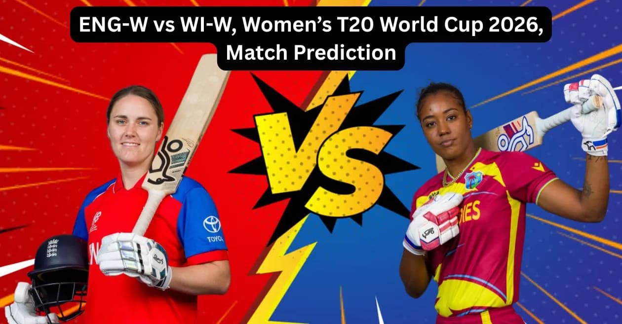 ENG-W vs WI-W, Women’s T20 World Cup 2026, Match Prediction: Who will today’s game between England Women and West Indies Women?