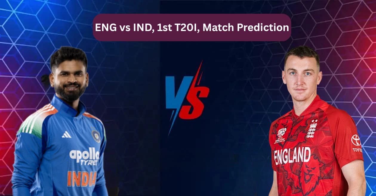 ENG vs IND, 1st T20I, Match Prediction: Who will win today’s game between England and India?