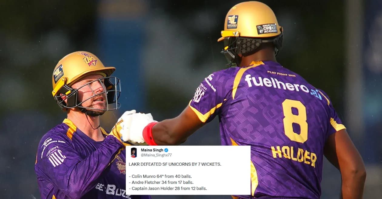 MLC 2026: Fans erupt as Colin Munro and Jason Holder power LA Knight Riders to thrilling win over San Francisco Unicorns