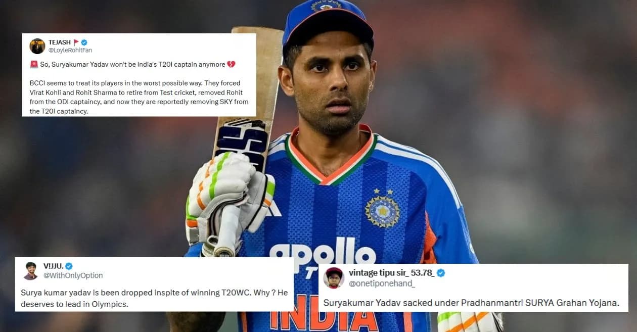 Fans rally behind Suryakumar Yadav in sympathy as reports hint at his removal as India’s T20I captain