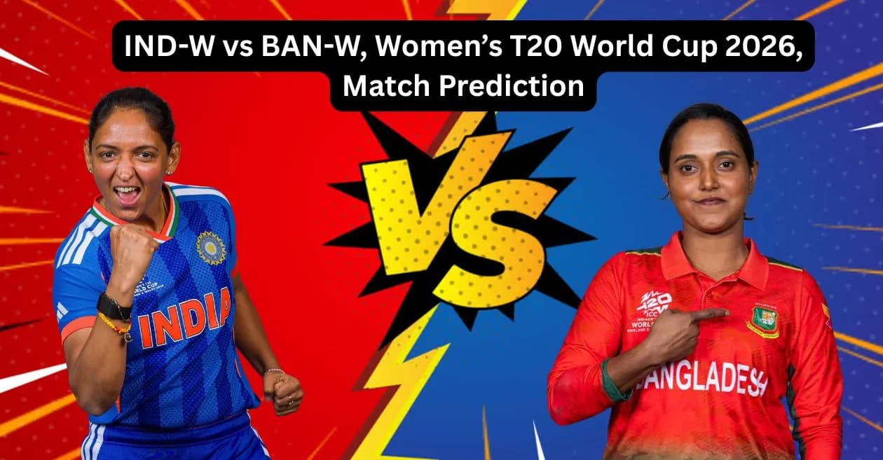 IND-W vs BAN-W, Women’s T20 World Cup 2026, Match Prediction: Who will today’s game between India Women and Bangladesh Women?