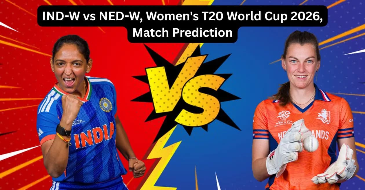 IND-W vs NED-W, Women’s T20 World Cup 2026, Match Prediction: Who will today’s game between India Women and Netherlands Women?