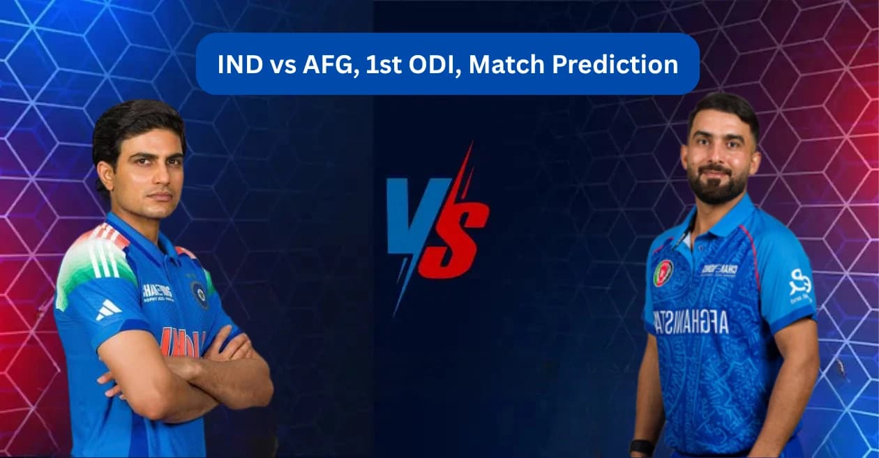 IND vs AFG, 1st ODI, Match Prediction: Who will today’s game between India and Afghanistan?