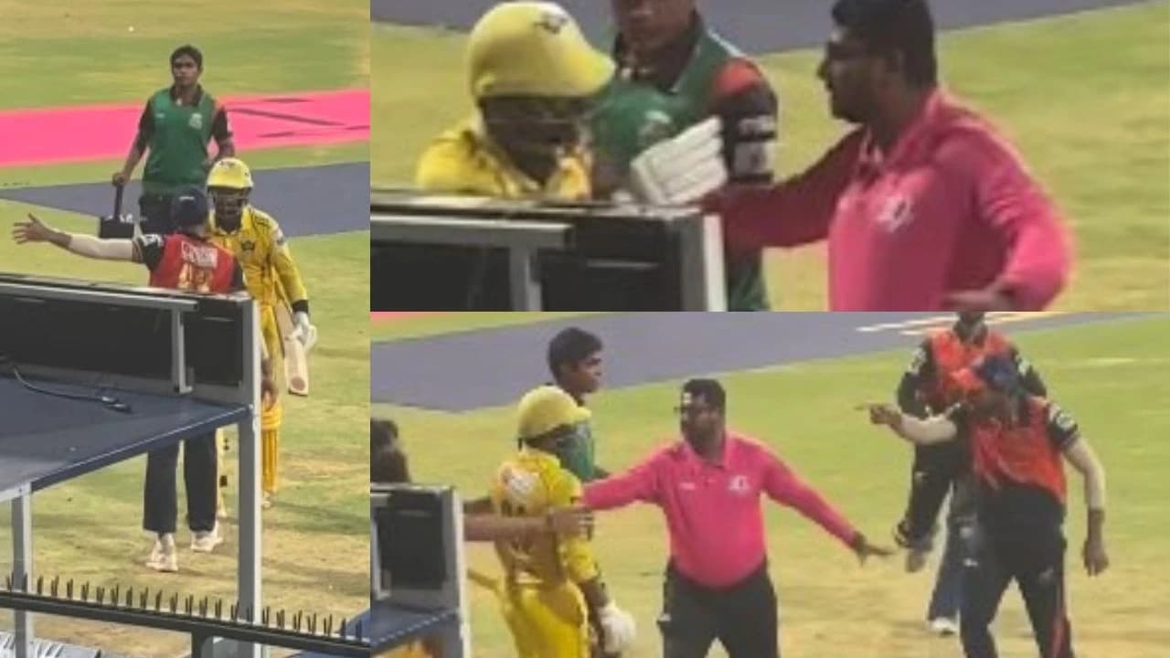 WATCH: Tempers flare as players involve in fiery on-field altercation during Mumbai T20 League 2026 final