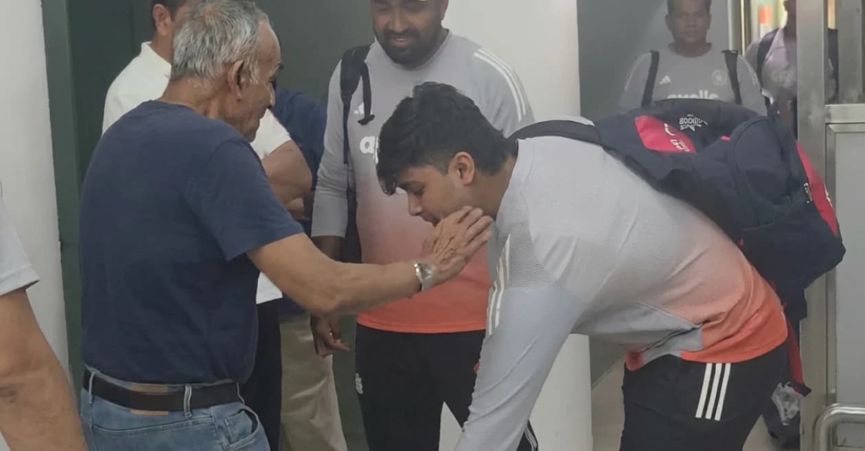 WATCH: Vaibhav Suryavanshi seeks blessings from former Sri Lanka captain after India A’s Super Over heartbreak