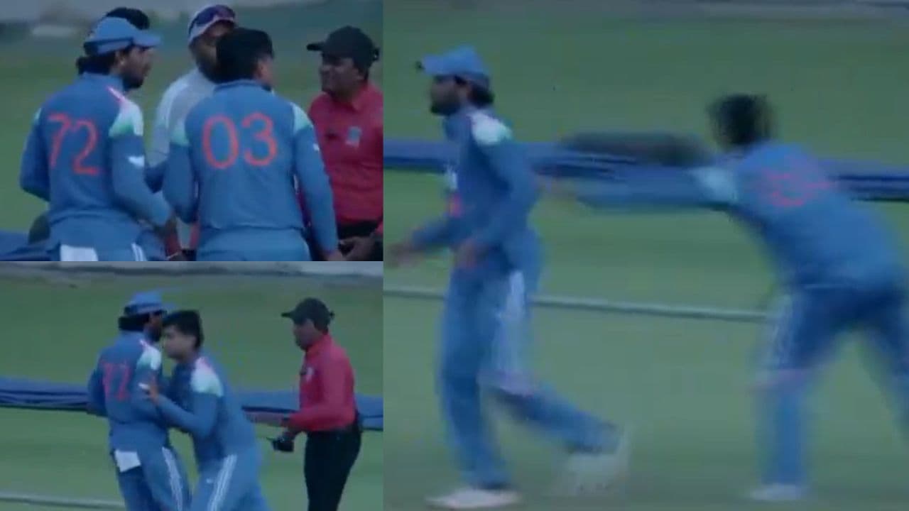WATCH: Vaibhav Suryavanshi steps in as Tilak Varma clashes with umpires during SL-A vs IND-A match