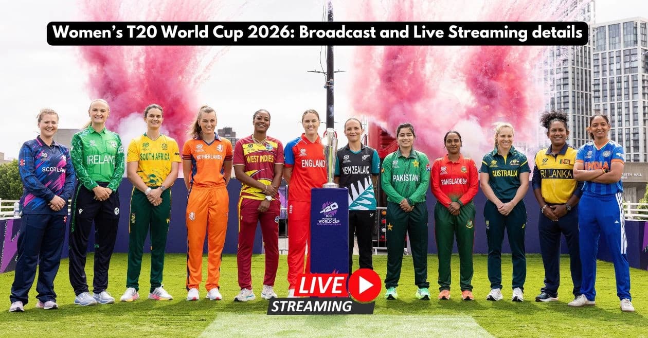 Women’s T20 World Cup 2026: TV Channels, Live Streaming details – When and where to watch in India, Australia, USA, UK & other countries