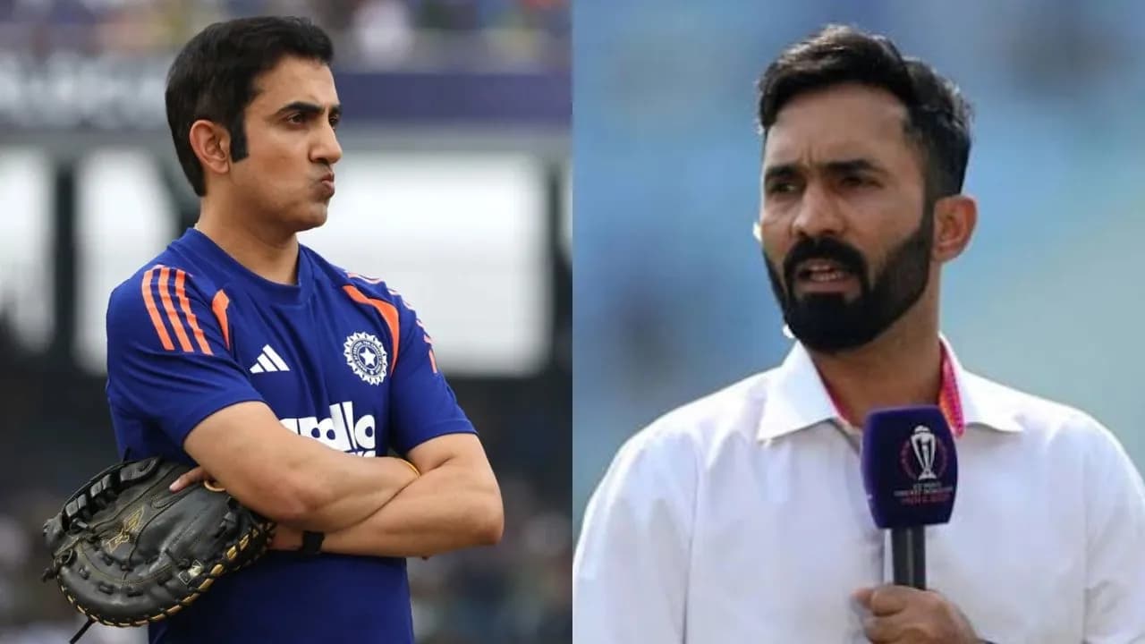 Dinesh Karthik criticises Gautam Gambhir’s decision to send Harshit Rana up the order in India’s record defeat to England in 3rd T20I