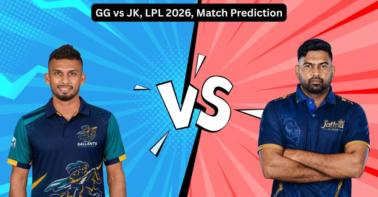 GG vs JK, LPL 2026, Match Prediction: Who will win today’s game between Galle Gallants and Jafna Kings?