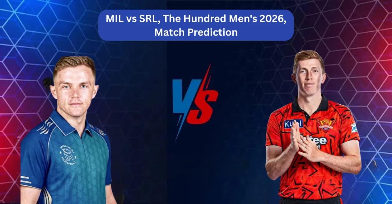 MIL vs SRL, The Hundred Men’s 2026, Match Prediction: Who will win today’s game between MI London and Sunrisers Leeds?