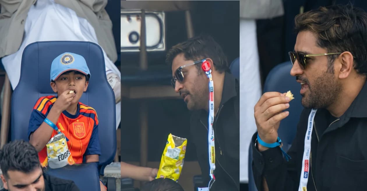 ENG vs IND : MS Dhoni’s heartwarming interaction with a young fan goes viral during 1st ODI