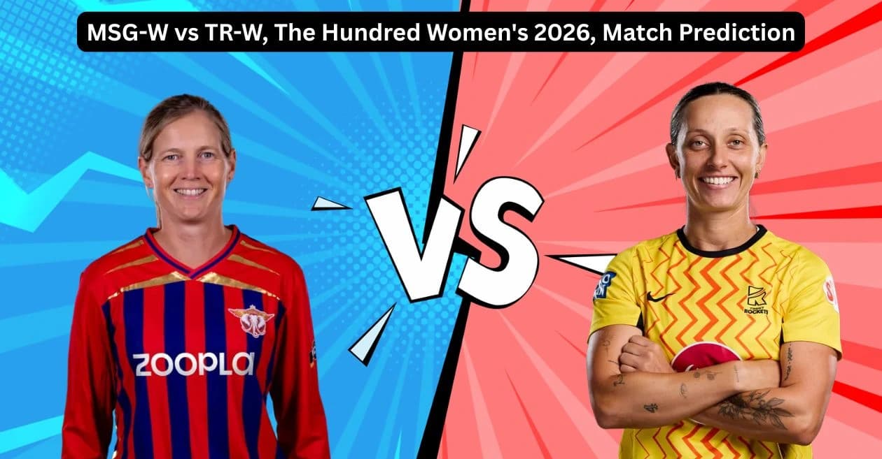 MSG-W vs TR-W, The Hundred Women’s 2026, Match Prediction: Who will win today’s game between Manchester Super Giants and Trent Rockets?