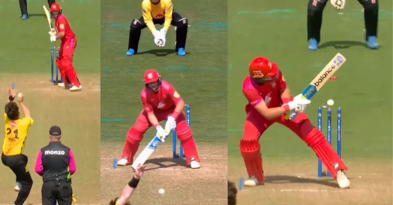 WATCH: Matt Henry castles Joe Root with a beauty as TRT beat WEF in The Hundred Men’s 2026