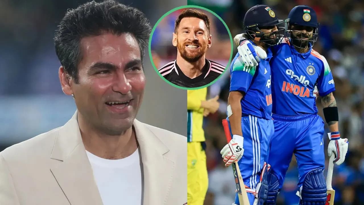 Mohammad Kaif explains why Virat Kohli and Rohit Sharma are vital for India’s 2027 ODI World Cup hopes with Lionel Messi example
