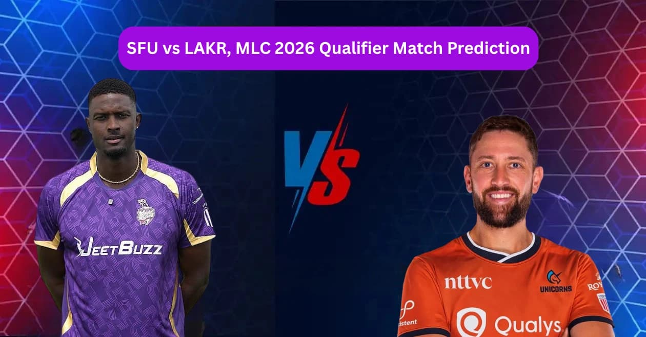 SFU vs LAKR, MLC 2026 Qualifier Match Prediction: Who will win today’s game between San Francisco Unicorns and Los Angeles Knight Riders?