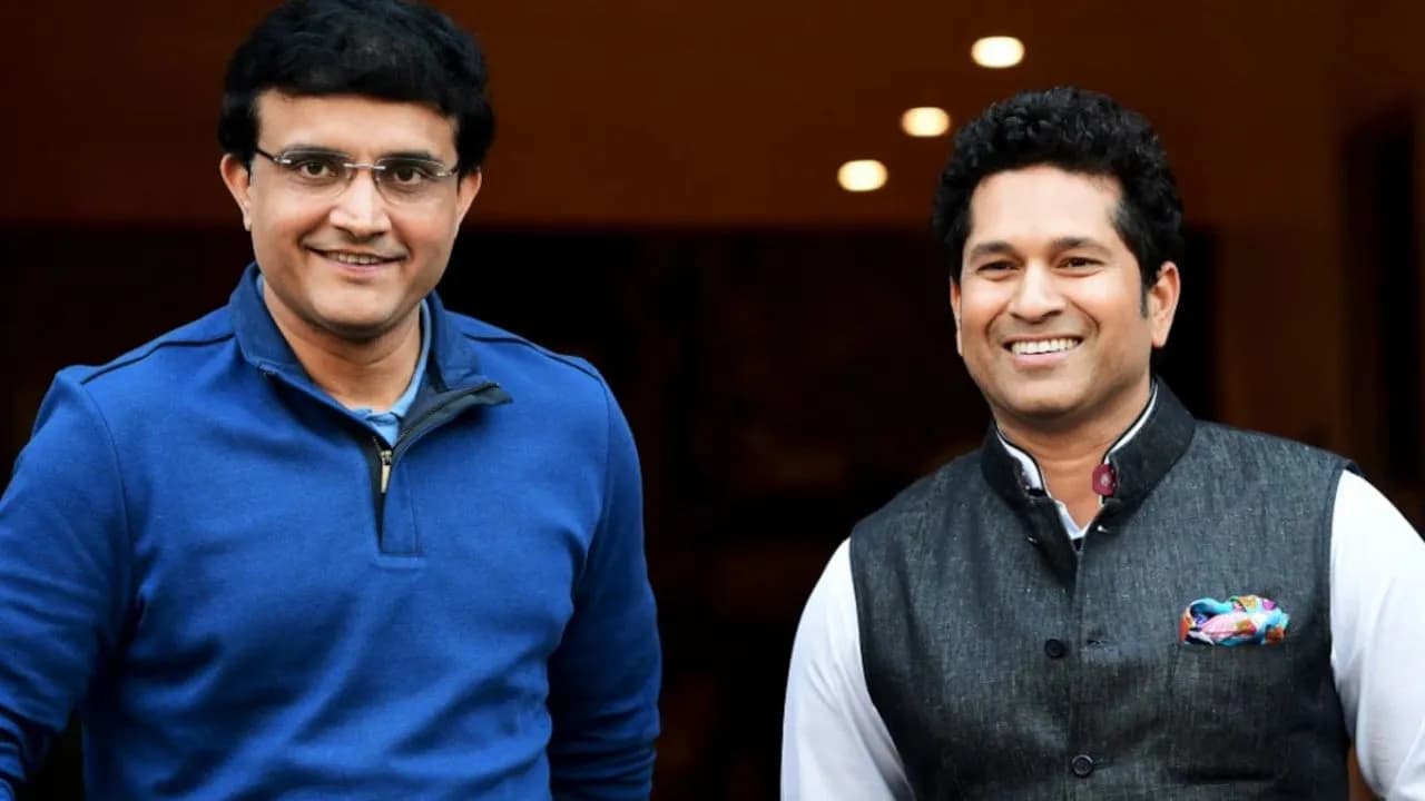 Sachin Tendulkar shares heartfelt message over social media after Sourav Ganguly’s ICC Hall of Fame induction