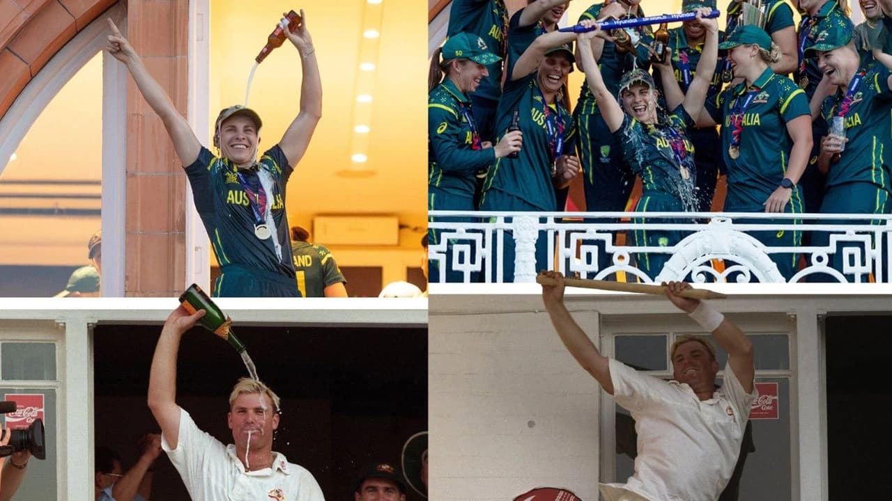 WATCH: Sophie Molineux revives Shane Warne’s legendary beer bottle celebration after Australia lift the Women’s T20 World Cup at Lord’s