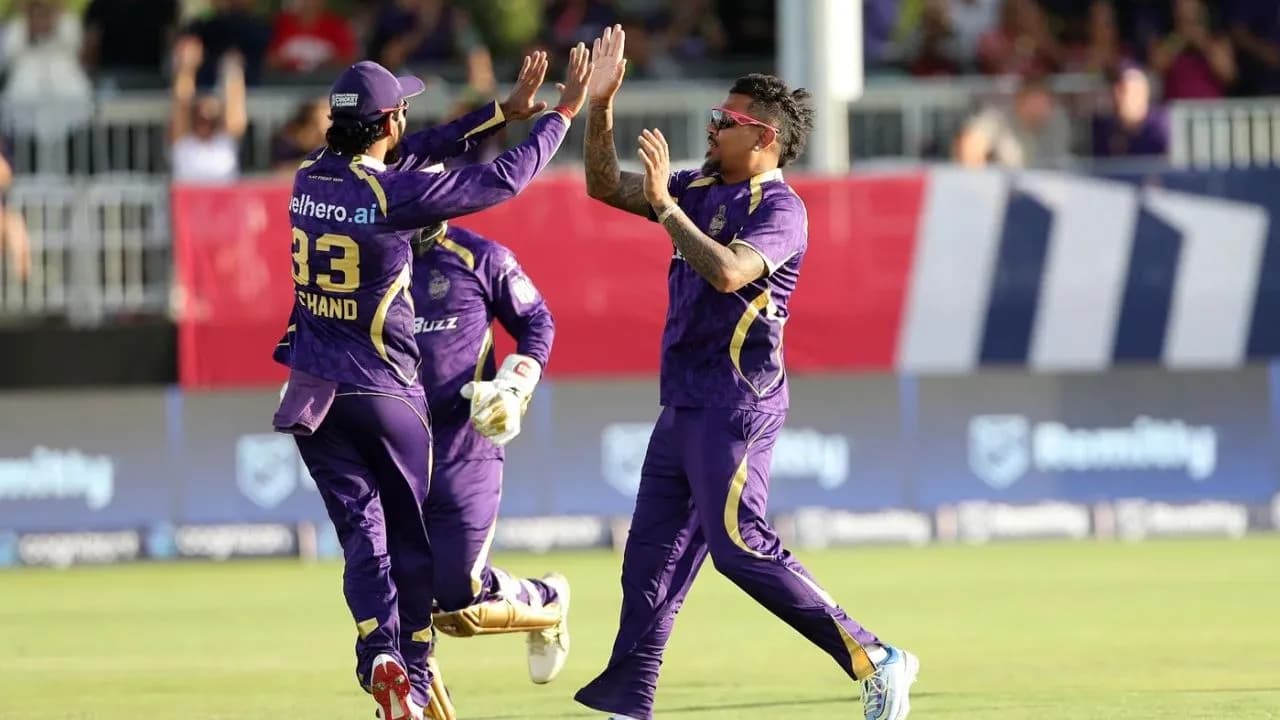 Sunil Narine’s economical spell powers Los Angeles Knight Riders to a crushing win over Washington Freedom in MLC 2026