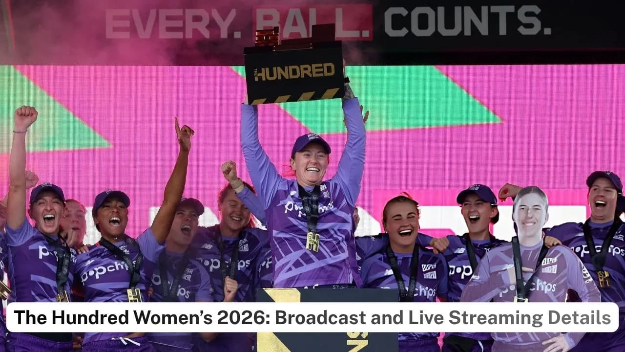 The Hundred Women’s 2026: Broadcast and Live Streaming Details – When and where to watch in India, Australia, USA, UK, New Zealand & other countries