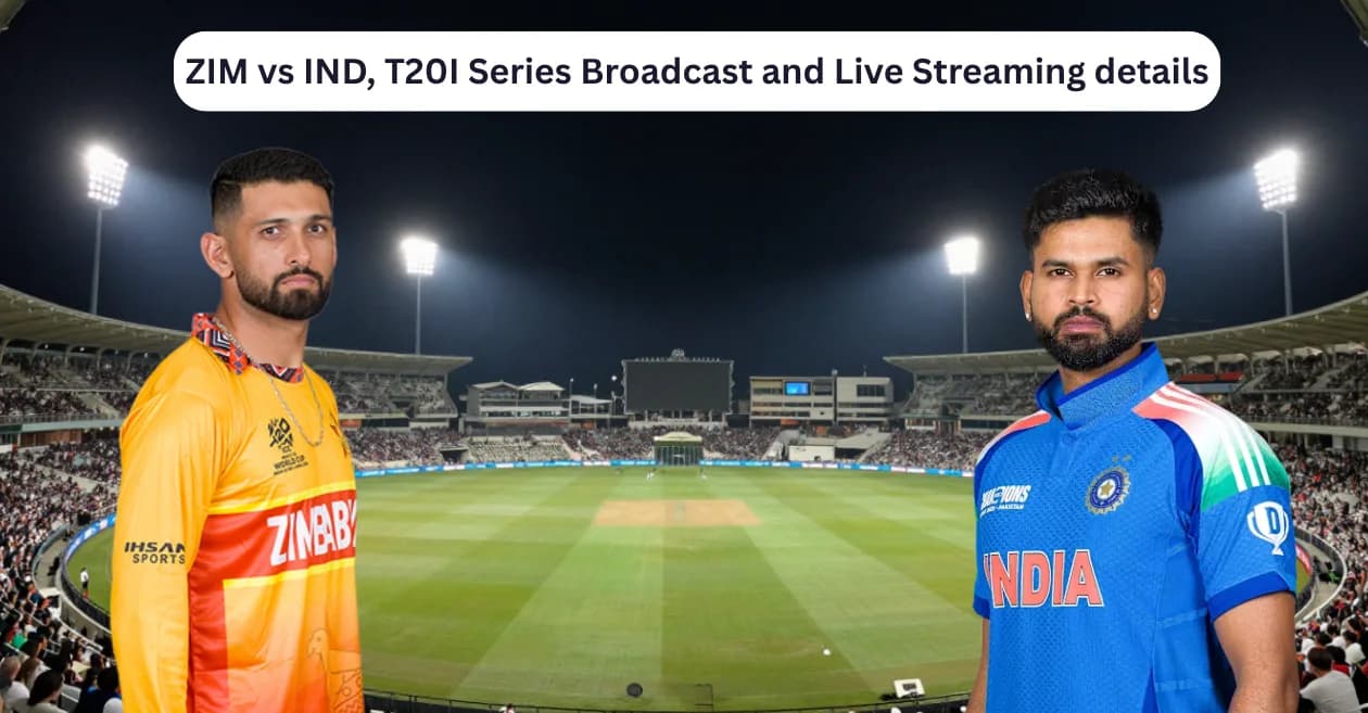 ZIM vs IND, T20I Series: Date, Match Time, Broadcast and Live Streaming details