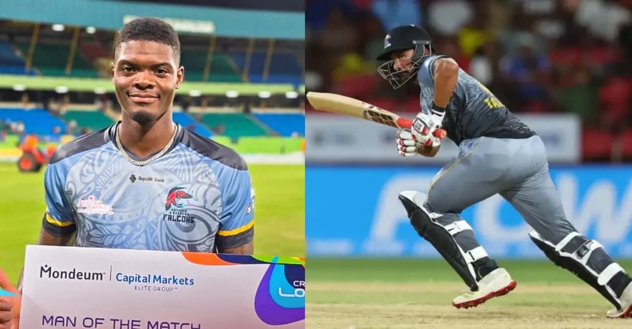 Alzarri Joseph and Tajinder Singh power Antigua and Barbuda Falcons to thrilling win over Jamaica Kingsmen in CPL 2026