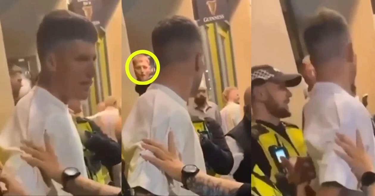 WATCH: England pacer Brydon Carse handcuffed outside Derby nightclub; Ben Stokes appears in background