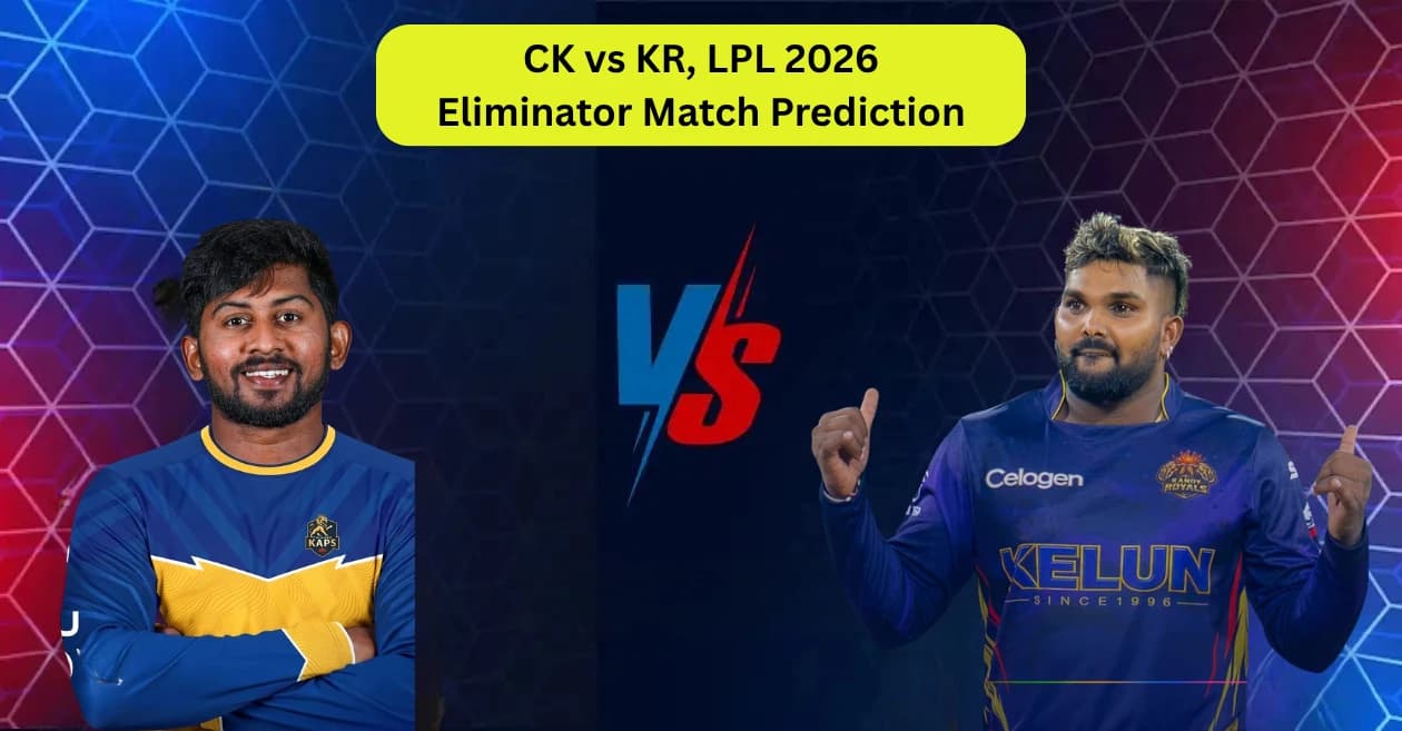 CK vs KR, LPL 2026 Eliminator Match Prediction: Who will win today’s game between Colombo Kaps and Kandy Royals?