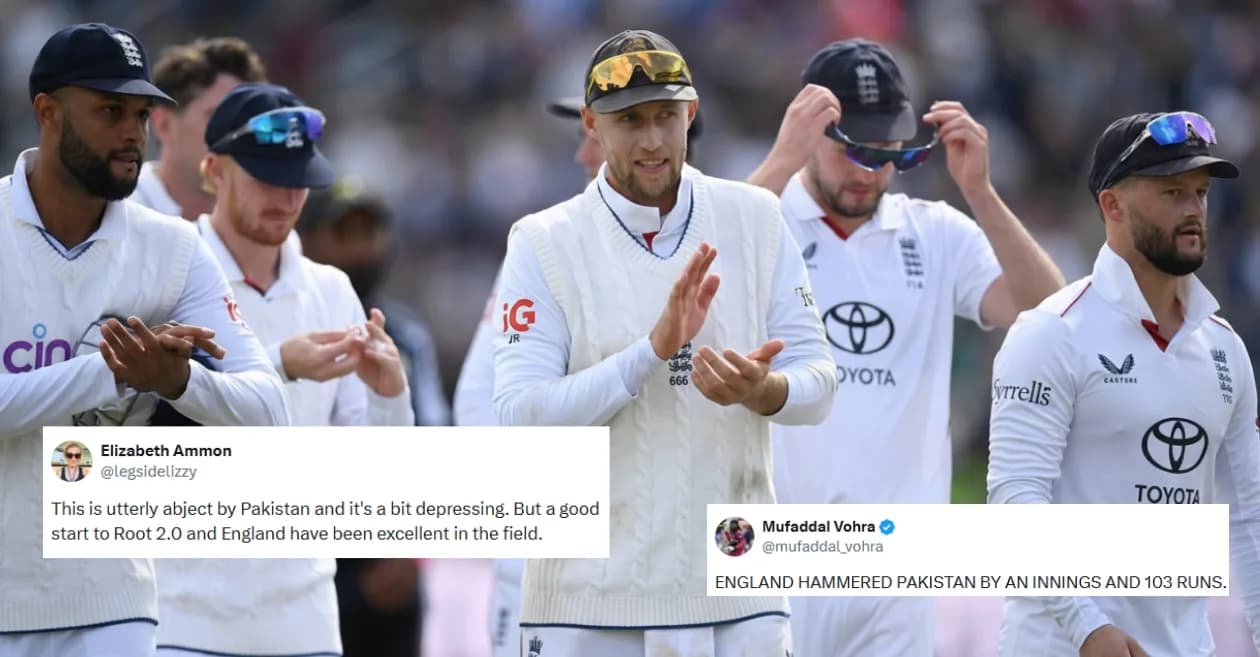 Fans react as England dominate Pakistan to secure emphatic first Test win at Headingley