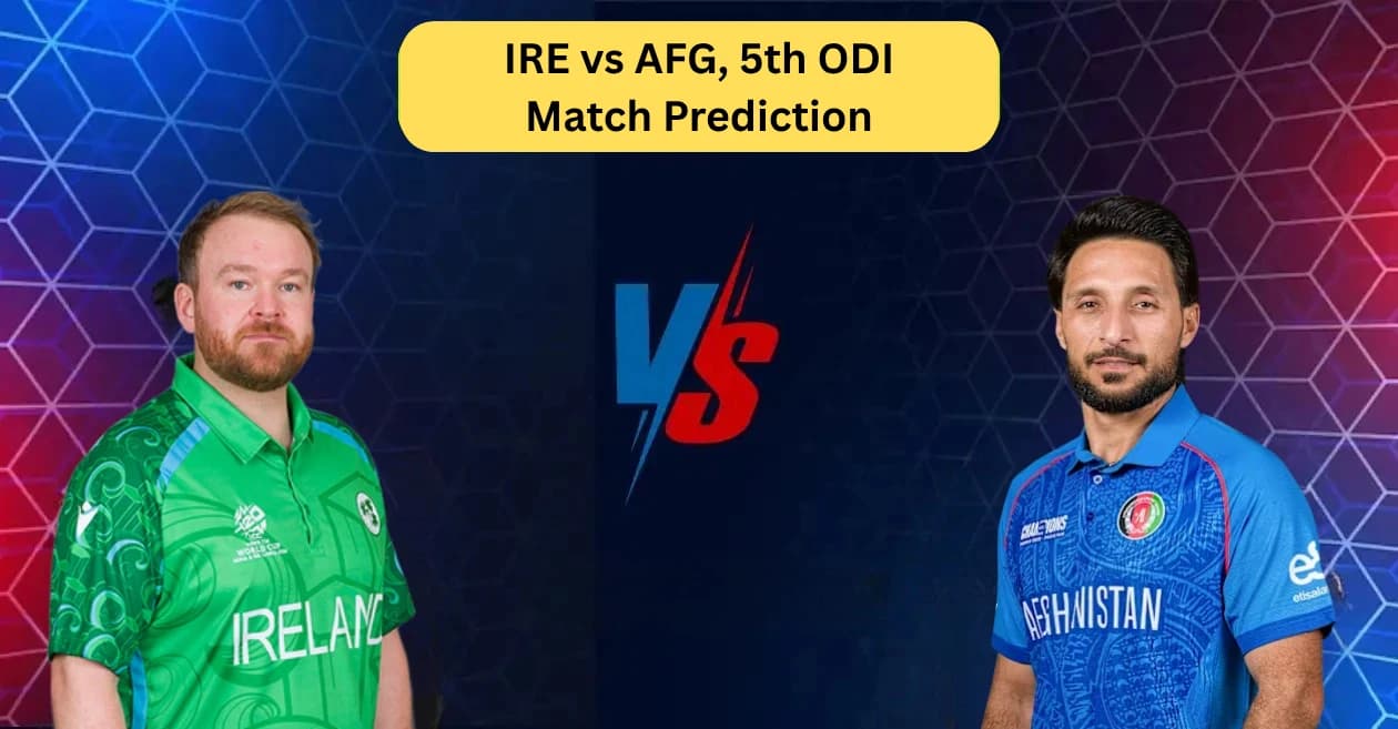 IRE vs AFG, 5th ODI, Match Prediction: Who will win today’s game between Ireland and Afghanistan?