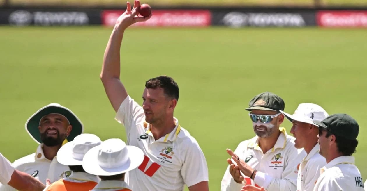 Josh Hazlewood joins Australia’s elite 300-Test-wicket club during Darwin Test