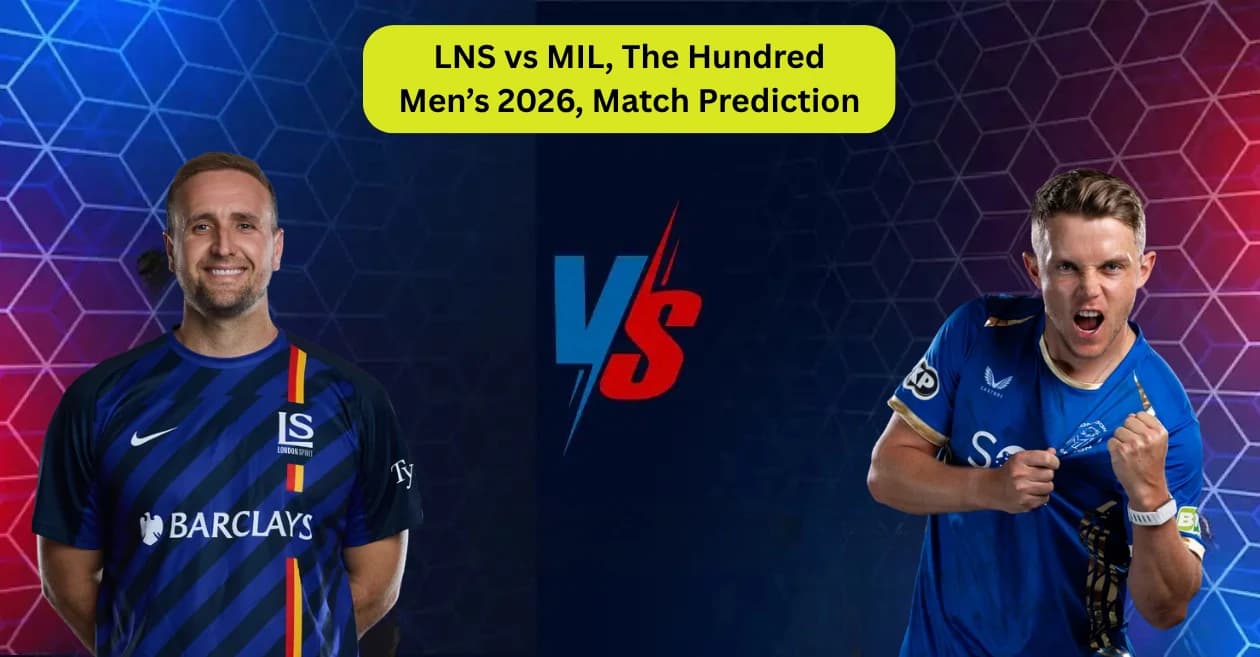 LNS vs MIL, The Hundred Men’s 2026, Match Prediction: Who will win today’s game between London Spirit and MI London?