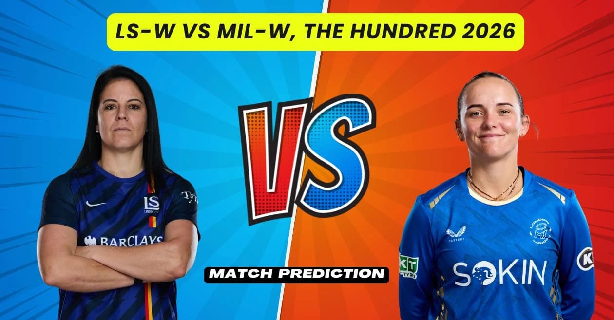 LS-W vs MIL-W, The Hundred Women’s 2026, Match Prediction: Who will win today’s game between London Spirit and MI London?