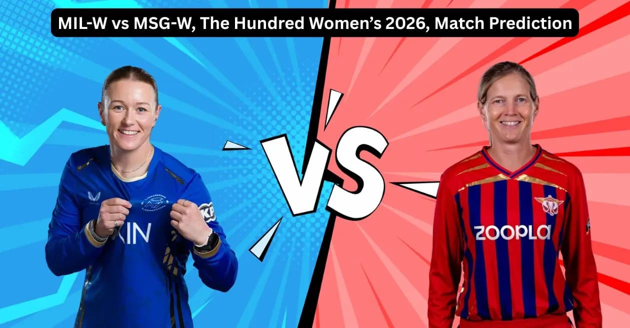 MIL-W vs MSG-W, The Hundred Women’s 2026, Match Prediction: Who will today’s game between MI London and Manchester Super Giants?