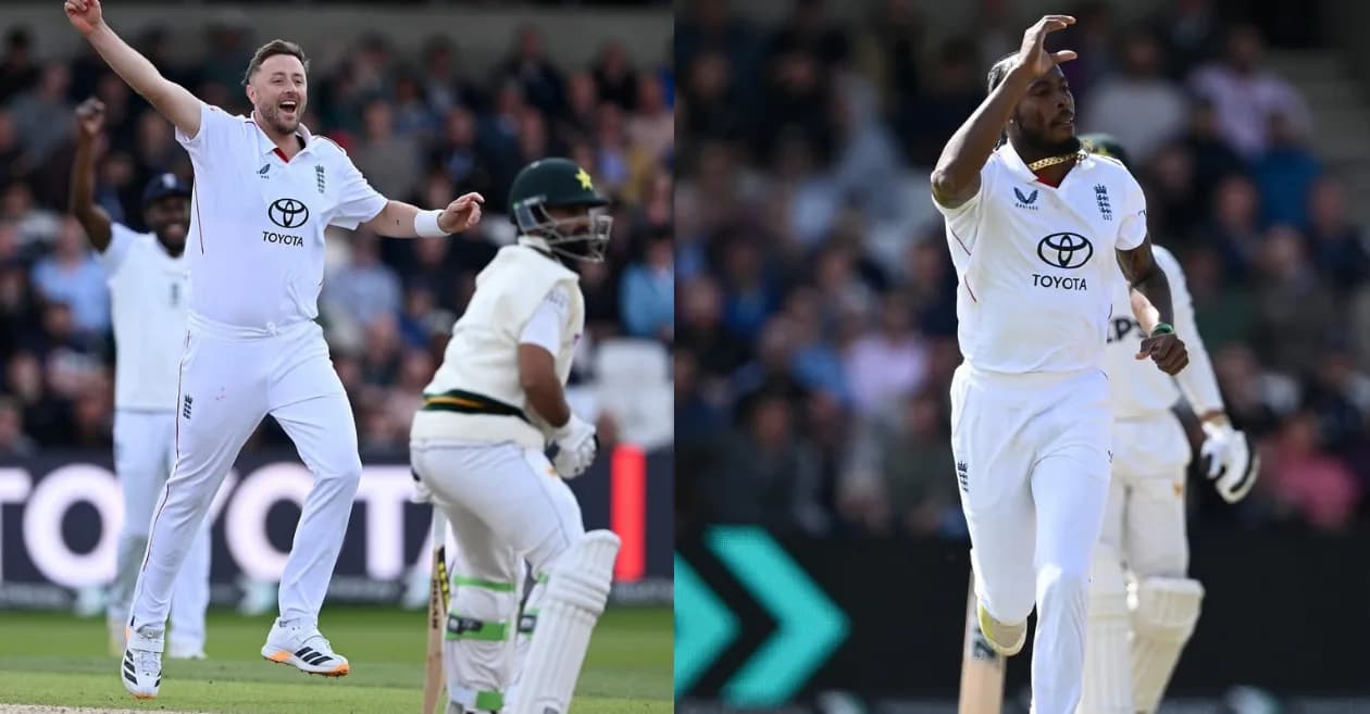 Ollie Robinson and Jofra Archer rattle Pakistan as England take control on Day 2 of Lord’s Test