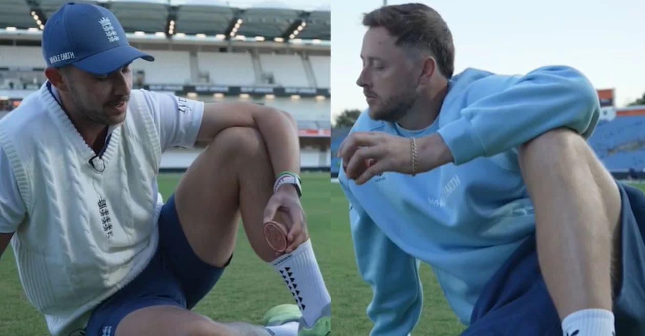 WATCH: Ollie Robinson and Josh Tongue split match ball in half after Day 1 heroics in Headingley Test against Pakistan